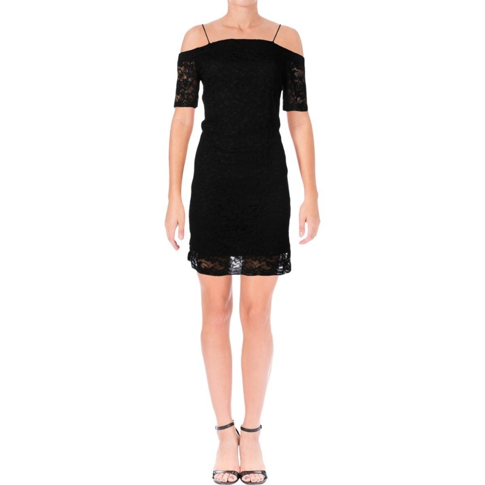 NWT Aqua Lace Off Shoulder Dress